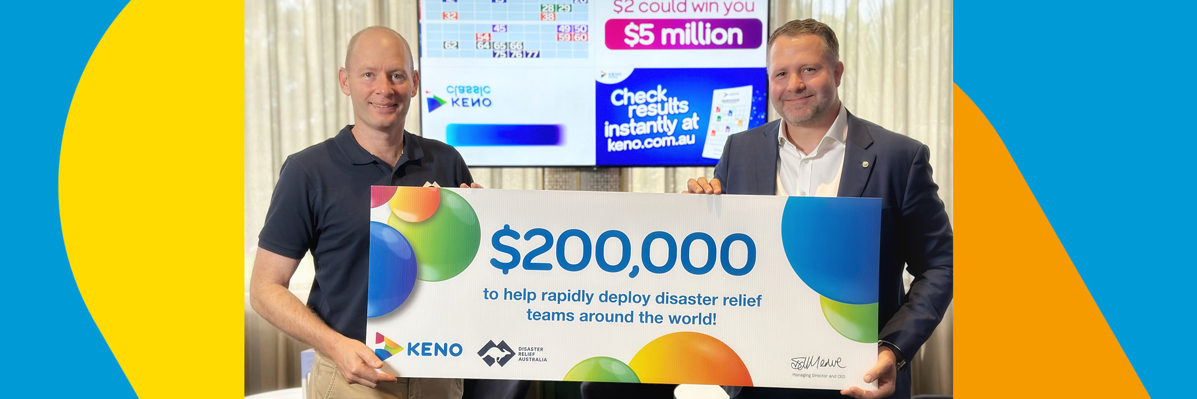 Our $200,000 donation to disaster relief   Hero Image