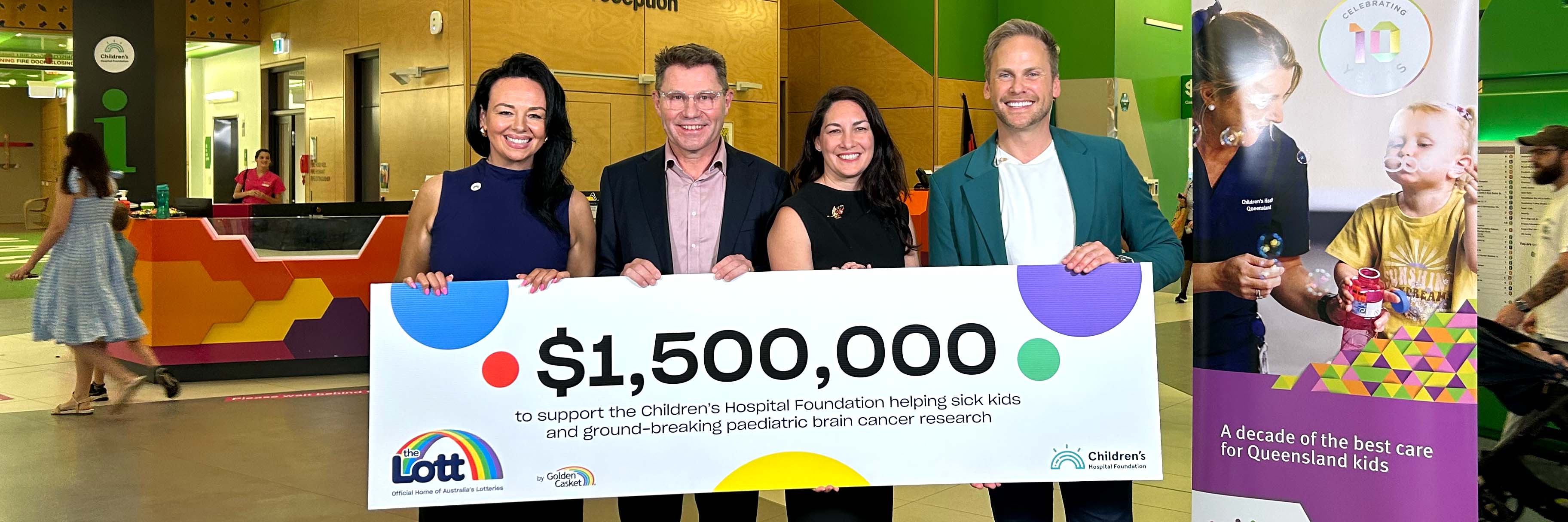 Wishing the Queensland Children’s Hospital a very happy birthday! Hero Image
