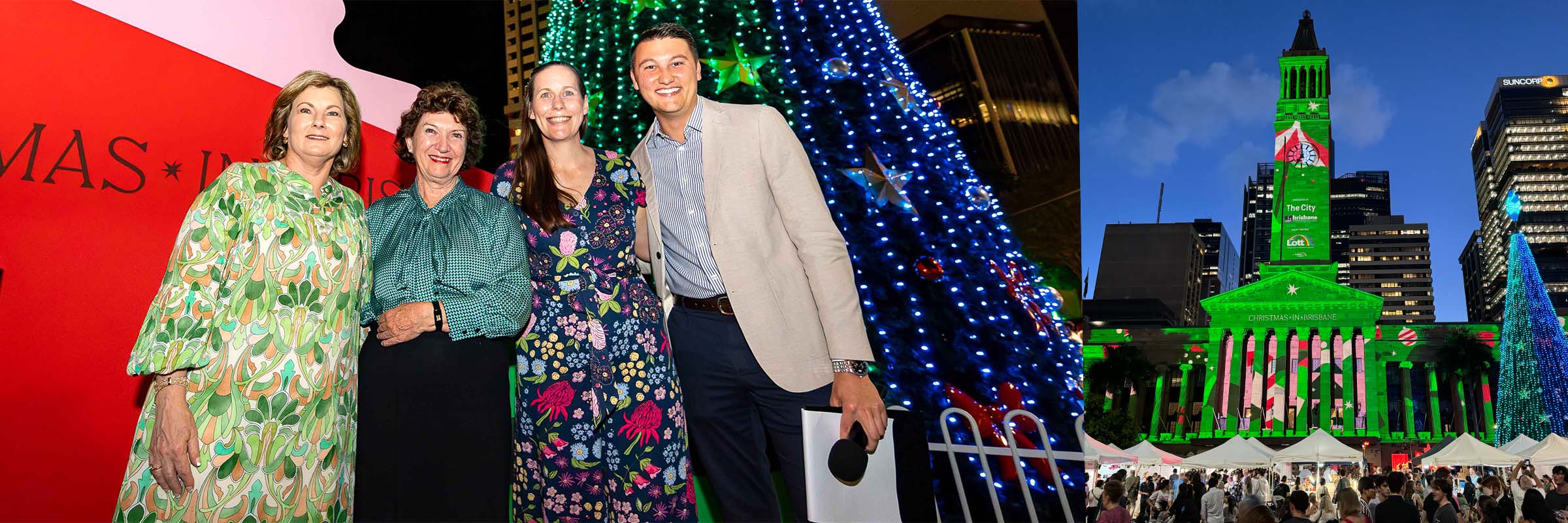 Making spirits bright with Brisbane’s City Hall Lights Hero Image