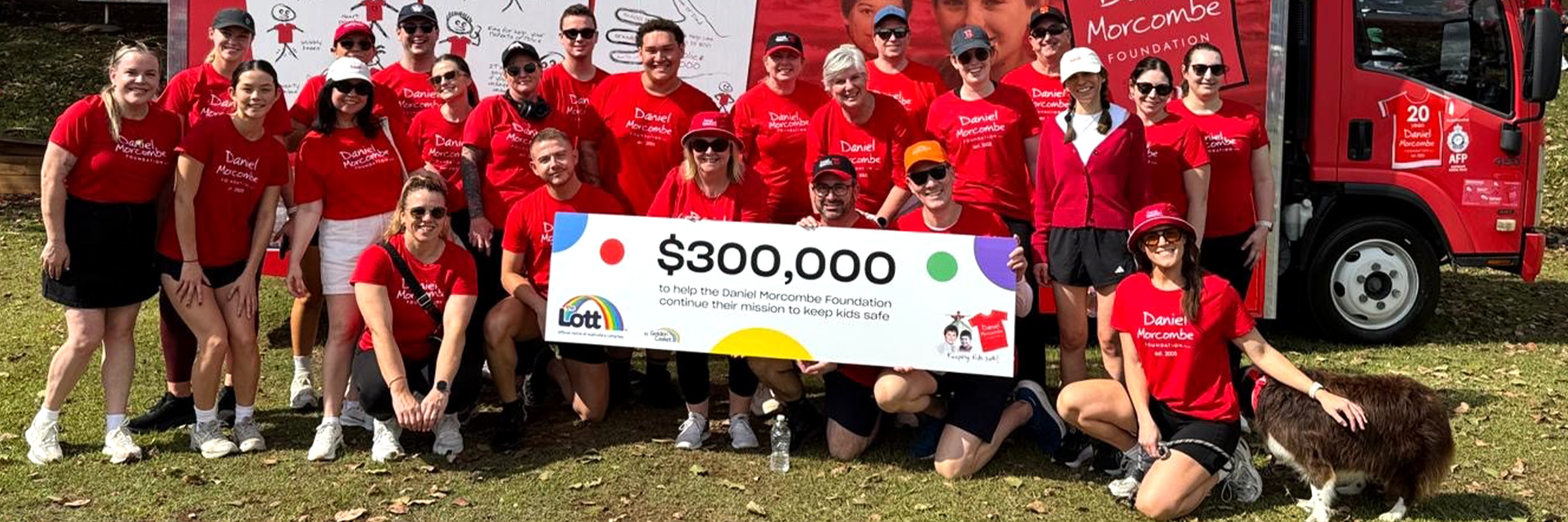 Our support of the Daniel Morcombe Foundation’s child safety efforts Hero Image