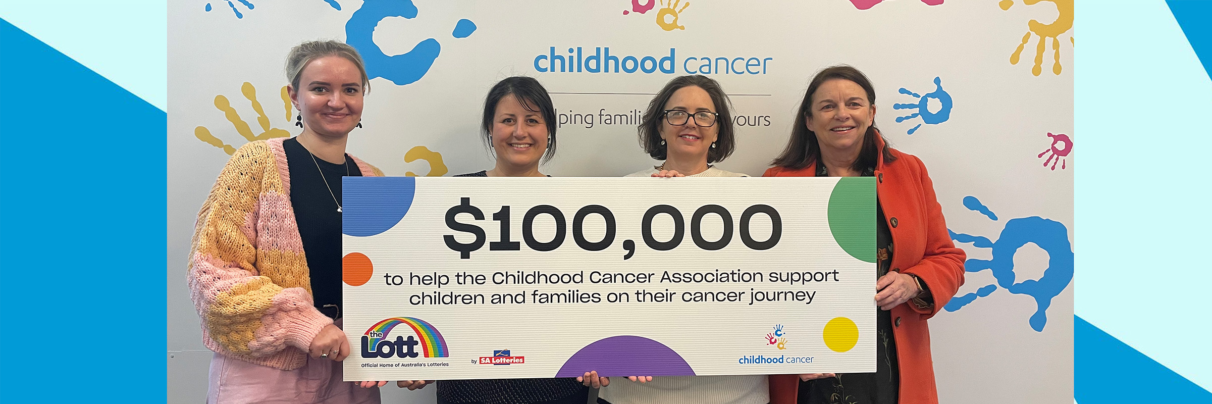 Continuing our support of children with cancer and their families Hero Image