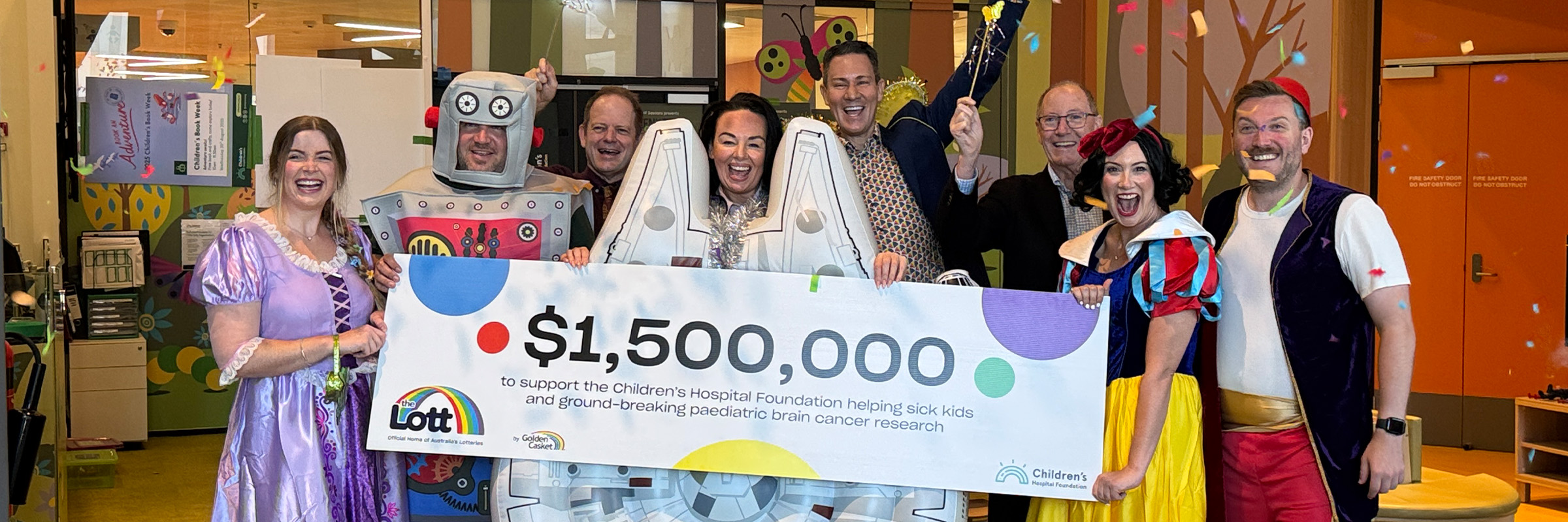 Our $1.5 million boost for childhood brain cancer research Hero Image