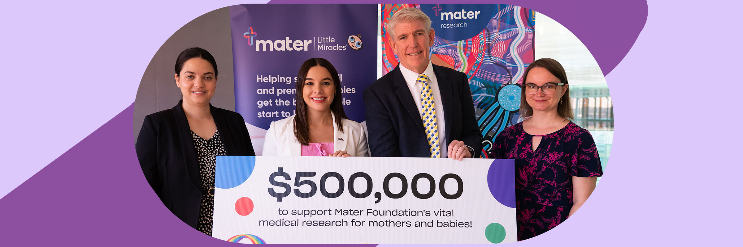 Our $500,000 boost to medical research for mums and bubs Hero Image