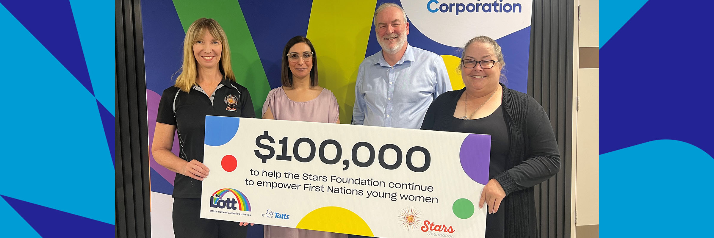 Our $100,000 to the Stars Foundation during Reconciliation Week  Hero Image