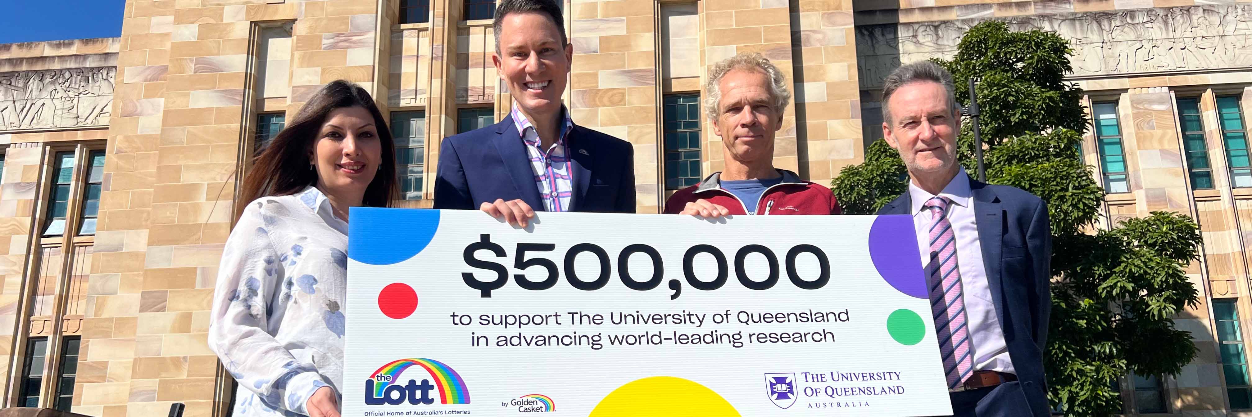 Our ongoing support of world-leading UQ research  Hero Image