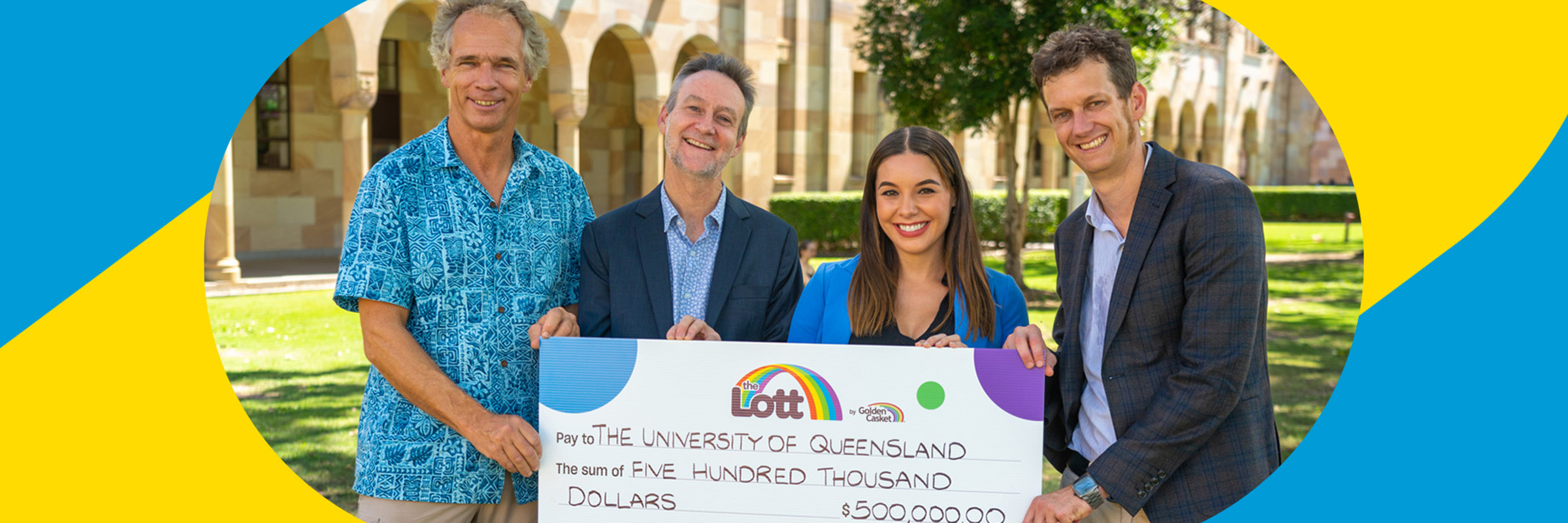Our $500,000 boost to three world-changing UQ projects  Hero Image